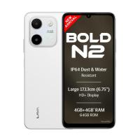 Lava Bold N2 (Siachen White, 4 GB RAM, 64 GB Storage