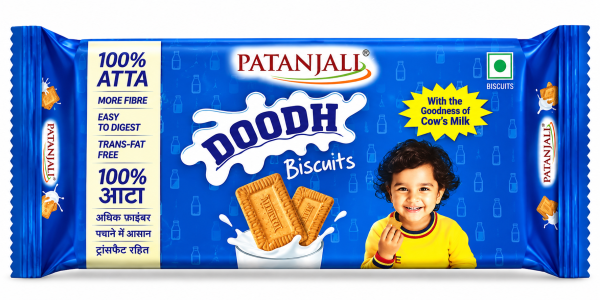 Patanjali Dooodh Biscuits – 100% Atta Milk Biscuits ₹10