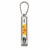 Premium Stainless Steel Nail Clipper with Keychain | Sharp Precision Nail Cutter | Portable Grooming Tool