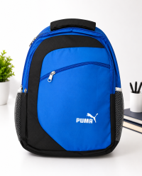 Puma Blue & Black Dual-Tone Unisex Casual Laptop & School Backpack