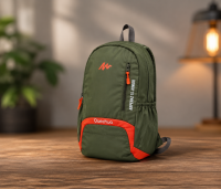 15L Olive Green Travel Backpack | Lightweight Water-Resistant Casual Daypack for Men & Women
