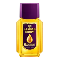 Bajaj Almond Drops 6X Vitamin E Nourishment Non Sticky Hair Oil 45m