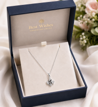 Elegant Silver Snowflake Pendant Necklace for Women