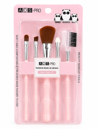 ADS-PRO 6 Pcs Professional Makeup Brush Set for Face & Eye Makeup