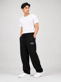 Men's Loose Relaxed-Fit Joggers / Trackpants with Elastic Drawstring Waist & Graphic Print