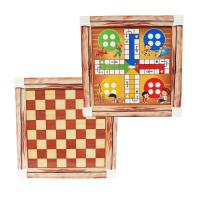 MUREN 2 in 1 Chess and Ludo Board Games