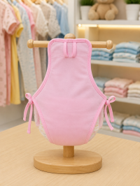 Soft Cotton Pink Baby Langot / Traditional Reusable Cloth Diaper, for 3 year baby