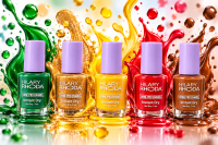 Hilary Rhoda Shine Pro Enamel Nail Polish Combo – 5 Vibrant Shades