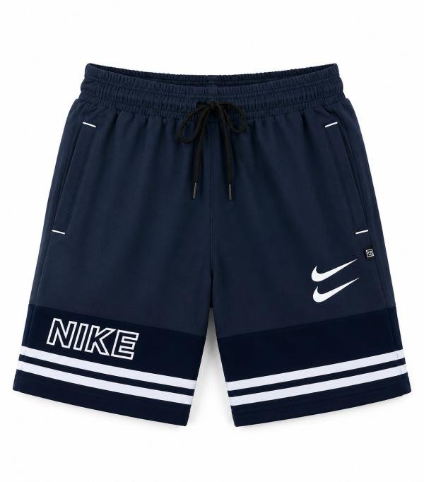 Men's Athletic Sports Shorts with Elastic Drawstring Waist & Zipper Pockets