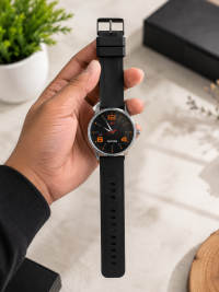 Fastrise Black Dial Analog Men's Watch
