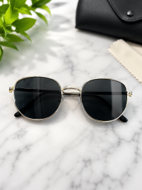 Classic Round Metal Sunglasses