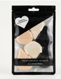 London fairy Mini Finger Puffs 6 pcs Finger Triangle Makeup Puff,