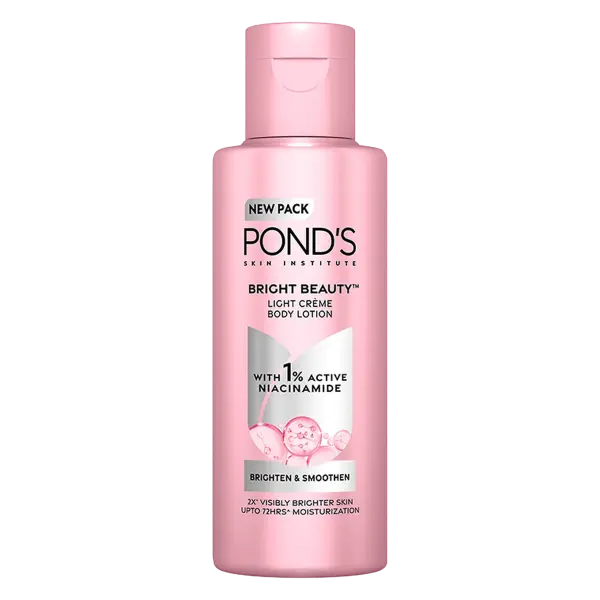 Ponds Light Creme Body Lotion Brighten & Smoothen 90m