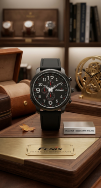 FENIX Heritage Chronograph Black Dial Men's Watch