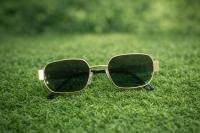 Luxury Square Gold Frame Sunglasses