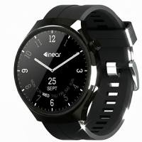 inear INWATCH Ultra Smartwatch with 2.01 Inch HD Display, Bluetooth Calling Smartwatch (Sand Black Strap, Compact)