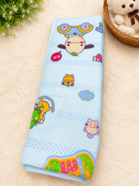 Ultra-Soft Plush Printed Baby Sleeping Mat & Blanket | Waterproof Dry Sheet / Bed Protector for Infants & Toddlers