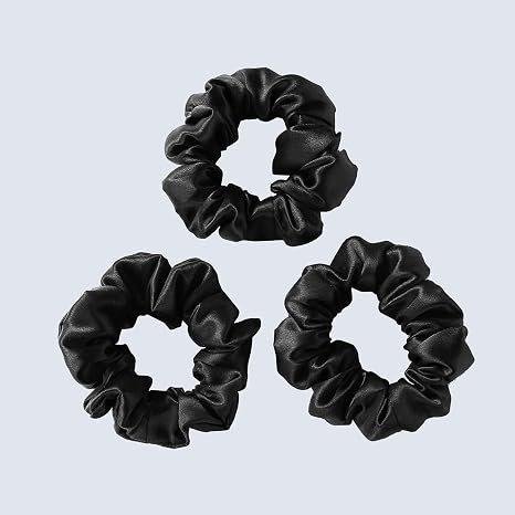 Elastic Hair Bands for Women (3 Pack,Black)