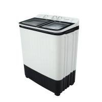 Kelvinator 8  kg Semi Automatic Top Load with In-built Heater Grey (KWS-C700BK)