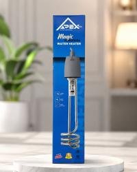 APEX 1500W Immersion Water Heater Rod | ISI Certified | Fast Heating | Stainless Steel Heating Element