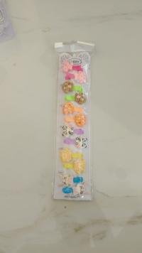 Colorful Cartoon Animal and Floral Kids Hair Clip Set