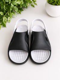 Men's EVA Clogs Sandals | Black & White Lightweight Comfort Clogs |