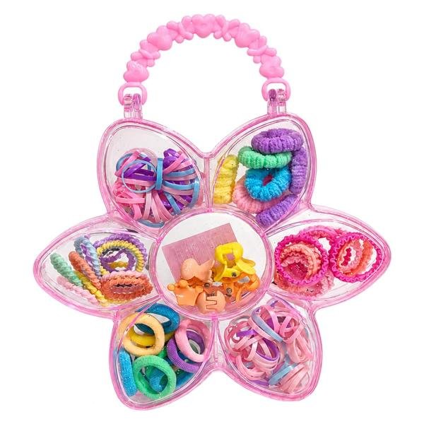 FunBlast Hair Accessories for Girls hair ties - Combo of 114 Pcs