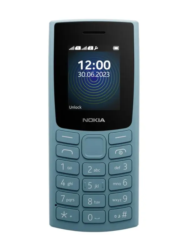 Nokia 110 Dual Sim with Built-in UPI App, MP3 Player, Rear Camera (Cloudy Blue)