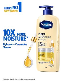 Vaseline Intensive Care Deep Moisture Body Lotion 400 ml