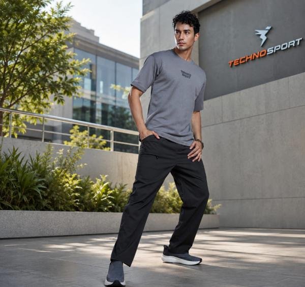 Men's Ultra-Lightweight Stretchable Utility Cargo Track Pants