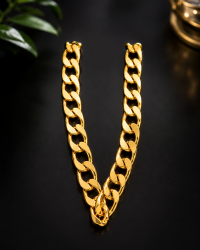 Gold-Plated Classic Cuban Link Chain