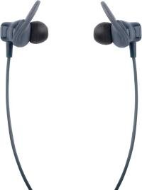 Wireless Bluetooth Sport Earphones with Secure-Fit Ear Fins (Dark Grey)