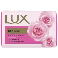 LUX Soft Glow Rose & Vitamin E Beauty Soap | 7 Beauty Ingredients  100g