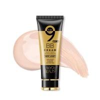 Lakyou Beauty 9 in 1 BB Cream | Lightweight Natural Coverage | Long Lasting Waterproof Makeup Base | Suitable for All Skin Types (Soft Ivory 02)