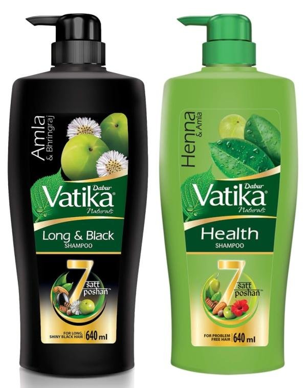 Dabur Vatika Long & Black Shampoo
