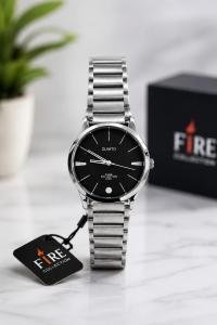 Elegant Silver Stainless Steel Watch