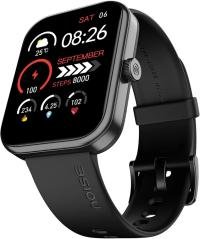 Noise Pulse 2 Buzz 1.85" Display calling smartwatch, 10-Day Battery, 100+ Sports Modes, Health Monitoring (Jet Black)