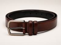 Men's Premium Chestnut Brown Formal Leather Belt