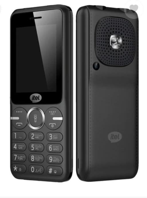 Itel MUZIK 450, Dual Sim, Black, Keypad Phone