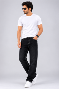 Men’s Relaxed Straight-Fit Denim Jeans