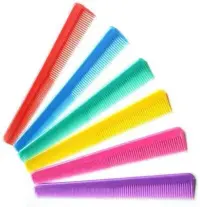 DEXO Pack of 12 Pieces Barber Hairdressing Combs for Men and Women (Multicolor)
