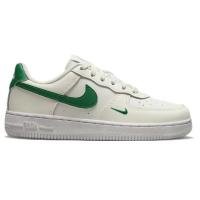 Men's White & Green Casual Sneakers | Lace-Up Lightweight Fashion Shoes