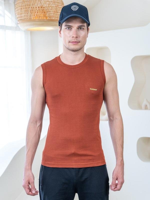 Valour Mega Soft Pure 100% Combed Cotton Round Neck Sleeveless Vest