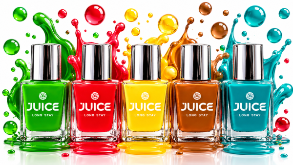 JUICE Long Stay Nail Polish Combo – 5 Vibrant Shades for Women