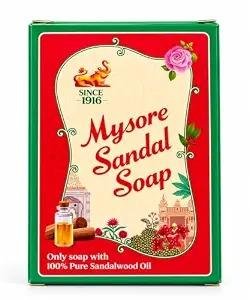 Mysore Sandal Soap – 100% Pure Sandalwood Oil Bathing Soap