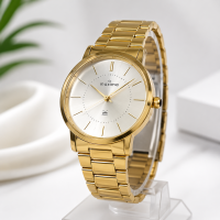 Maxima Elegance Minimalist Gold-Toned Watch
