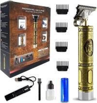 Professional Vintage T9 Hair Clipper Cordless Beard & Hair Trimmer for Men