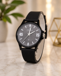 Maxima PA Sporty All-Black Analog Watch