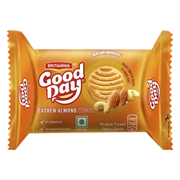 Britannia Good Day Rich Cashew Almond Cookies