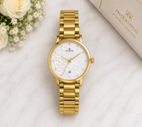 Maxima Women’s Luxury Gold-Plated Watch